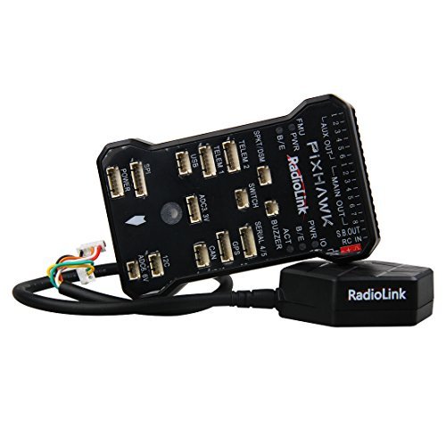 Radiolink Pixhawk PX4 32 Bit ARM Flight Controller + NEO-M8N GPS + Pixhawk Power Module for RC Multirotor Quad for RC Multirotor Quad with 4G Micro-SD