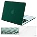 MOSISO Case Only Compatible with MacBook Pro Retina 13 inch (Models: A1502 & A1425) (Older Version Release 2015 - end 2012), Plastic Hard Shell Case & Keyboard Cover & Screen Protector, Peacock Green