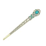 Eastlion Antique Bronze Diamond Butterfly Hairpins Hair Stick