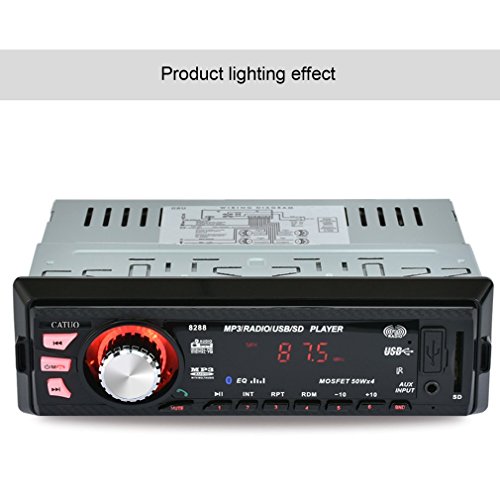 Catuo Car Stereo Bluetooth Audio Player Single Din Mp3 Radio