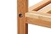 Mosa Natural Bamboo 2-Tier Shoe Rack Storage Organizer, 27.6