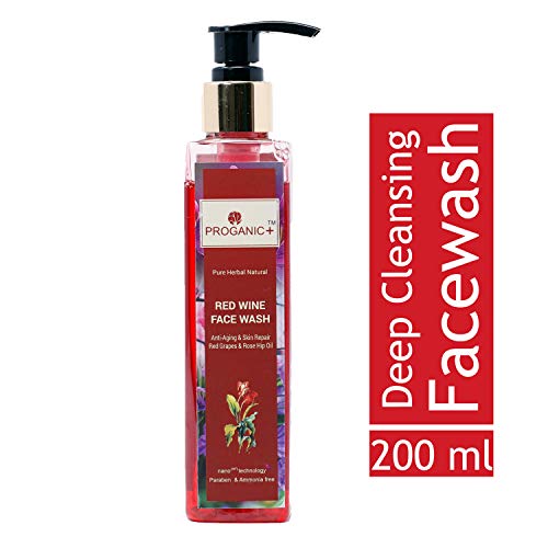 red wine face wash for oily skin