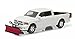 2015 Dodge Ram 1500 Pickup Truck with Snow Plow and Salt Spreader 1/64 by Greenlight 29863w