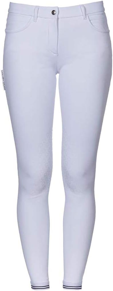 CavalleriaToscana CAVALLERIA Toscana - Ladies Breeches New Grip System Piping Logo - Horse Riding - Original Product - Made in Italy