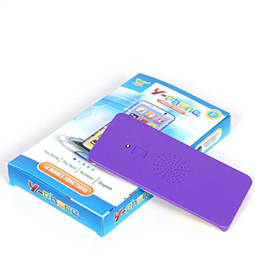 image for Gbell Toddlers Kids Mobile Phone Toy - Music Learning Animal Chat Coun