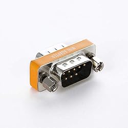 DB9 Null Modem Adapter Male to Male 2 Pack