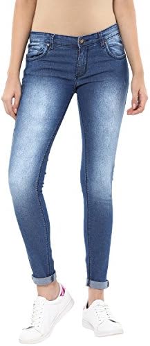 Urban Navy Womens Stretchable Skinny Fit Dede Jeans