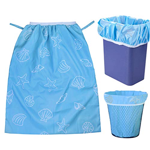 K.T. FANCY 2 Pack Diaper Pail Liner Wet Bag | Reusable Large Capacity Waterproof Washable | for Cloth Diaper, Laundry, Kitchen Garbage