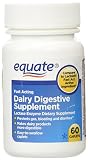 Equate - Dairy Digestive Supplement, 60 Caplets, Lactase Enzyme