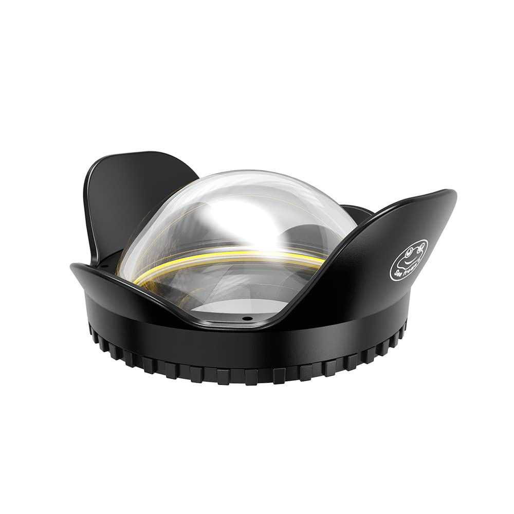 Sea frogs Wide Angle Wet Correctional Dome Port Lens for Underwater Housings (67mm Round Adapter)