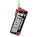 HERSHEY'S Kurt Adler Glass Bar Ornament, 5-Inch