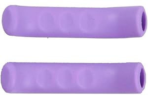 Vasiumic Brake Cable Protector Sleeve Compatible With Most Brake Levers Designed To Shield Cables And Frame Finish(Purple)