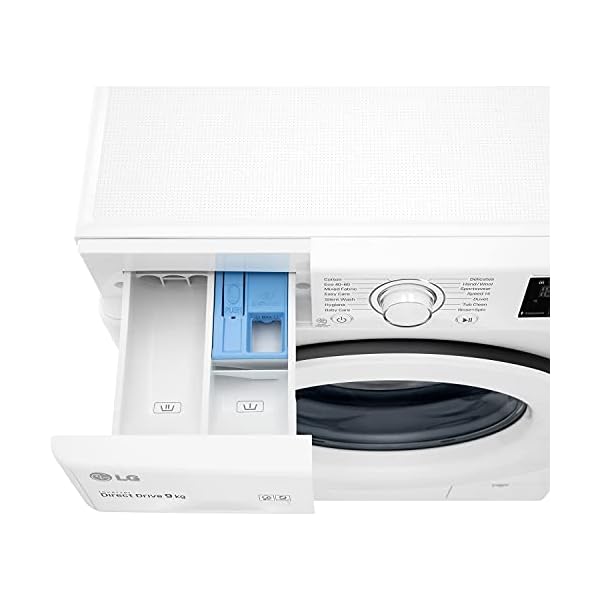 F4V309WNW-AI-DD-9kg-Load-1400rpm-A-Washing-Machine LG V3 F4V308WNW AI DD 9kg Freestanding Washing Machine