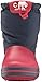 Crocs Crocband LodgePoint Pull-On Boot (Toddler/Little Kid), Navy/Red, 12 M US Little Kid