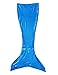 Kids Girls Swimmable Mermaid Tails Flippers Swimming Costume Fancy Dress (Large 11-13 Yr, Blue Mermaid Tail only)