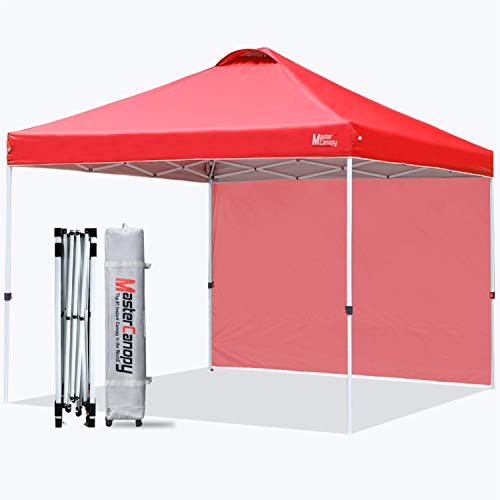 MASTERCANOPY Pop Up Canopy Tent Instant Shelter Beach Canopy with 1