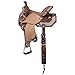Tough-1 Silver Royal Savannah Barrel Saddle 16inthumb 1