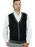 Blue Ocean Two-Tone Sweater Vest