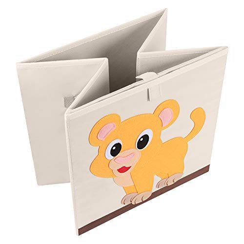 CLCROBD Foldable Animal Cube Storage Bins Fabric Toy Box/Chest