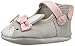 Robeez Girls' Bunny Face Mary Jane, Bunny Face Grey, 12-18 Months M US Infant