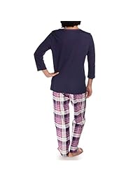 Jockey - Pijama de 2 piezas para mujer, pijama para niñas y adolescentes, conjunto de pijama con camisa de pijama y pantalones de pijama