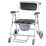 Tinsay Mobile Commode Chair with 2 Brakes