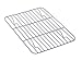 TeamFar 18/8 Stainless Steel Toaster Oven Tray Pan and Rack Set, Compact Size 7’’x9’’x1’’, Non Toxic & Healthy, Heavy Duty & Easy Clean, Dishwasher Safe