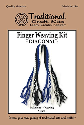 Traditional Craft Kits Finger Weaving Kit - Diagonal