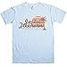 Refugeek Tees Mens T Shirt - Jackie Treehorn Productions - Light Blue - Large