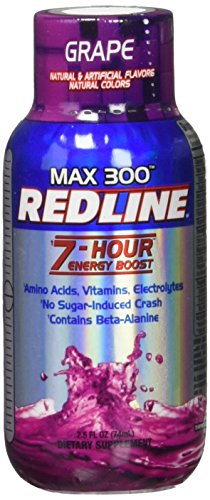 VPX Redline Power Rush 7-Hour Energy Max 300 Shot Supplement, Grape, 2.5 Ounce (Pack of 12) - Thumbnail 4