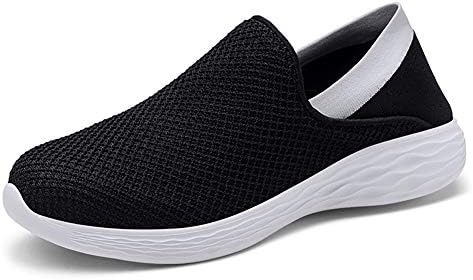 Women Slip On Convenient Casual Shoes Men Lightweight Trainers Lovers Breathable Soft Walking Shoes