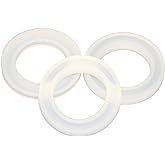 DRINCO Stainless Steel Water Bottle Spout Lid Seal Gasket Replacement (3-pack)