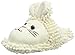 Fuzzy Friends White Rabbit Slippers