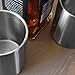 ManCraft Steel Whiskey Glass, Old Fashioned 10oz Lowball - Double Walled Stainless Steel (1)