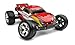 Traxxas RTR 1/10 Rustler with Water Proof XL-5 RTR and 7 Cell Battery with Charger, Red