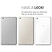 kwmobile Case Compatible with Huawei MediaPad M3 Lite 8 - Case Soft Crystal TPU Tablet Protector Cover - Matte Transparent