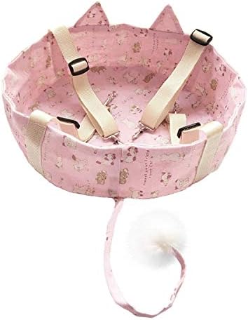 Aremain Cat Hammock Swing Cats Hanging Bed Pet Cage Hammocks Bowl Shaped L Pink