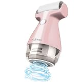Fabric Shaver, Electric Sweater Shaver, 2 in 1 Lint Remover with Sticky Lint Roller, Rechargeable Fabric Defuzzer, Lint Shaver for Clothes, Beddings and Furniture(Rose Gold)