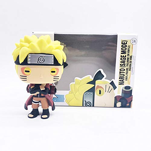 Grocoto Action & Toy Figures - Anime Naruto Shippuden Sage Mode & Six Path Vinyl Cute Figure Model Doll Toys 1 PCs