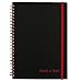 Black n' Red Twin Wire Poly Cover Notebook, 8-1/4