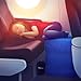 RestZone Inflatable Air Travel Pillow for Leg Rest | Comfortable Footrest for Outdoors and Camping | Children and Kids to Sleep Soundly in Flight or Car