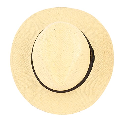 Epoch Unisex Fedora Stylish Hat (Small/Medium, Beige)