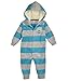 Carter's Baby Boys' Striped Fleece Pram (Baby) - Gray