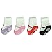 Baby Girls Socks, Colorfox Toddler Mary Jane Walker Sneaker Non-slip Cotton Crew Socks for 6-12 Months 8 Pairs