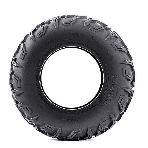 image for VANACC ATV UTV Tires 25x8-12 Front & 25x10-12 Rear 6PR AT Tire Set of 