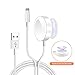 WORDIMA Watch Charger Magnetic Cable for iWatch4/3/2/1, 2in1 Wireless Charging Cable Competible with Apple Watch Series 4/3/2/1 and iPhone XR/XS/XS Max/X/8/8Plus/7/7Plus/6/6Plus iwatch Charger