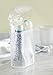 mDesign Dental Center Toothbrush and Toothpaste Holder/Case - Clear