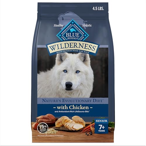 Blue Buffalo Wilderness with Chicken High Protein & Wholesome Grains Dry Dog Fo…