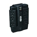 Tripp Lite 6 Rotatable Outlet Surge Protector/Suppressor, Wall Mount Direct Plug-in, &amp; $20K INSURANCE (SWIVEL6) (Electronics)