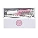 VAV 9 Inches Mini Curling Iron Ceramic Coated Barrel PTC Fast Heater Max Temp 350℉ Travel Size(Pink)